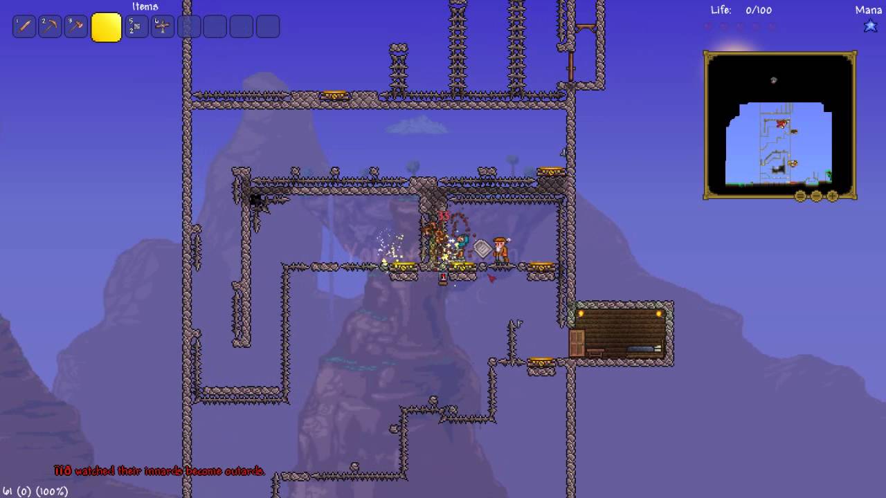 Карта сокровищ террария