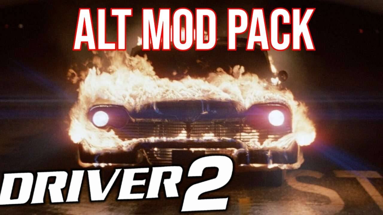 REDRIVER 2 ALT MOD PACK-O MOD HARDCORE DO DRIVER 2