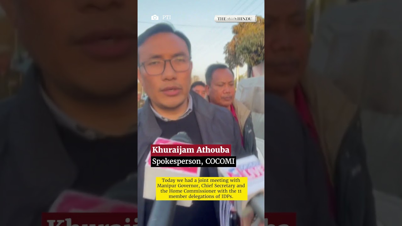 Displaced residents protest in Imphal, seek response from Manipur Governor on resettlement