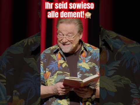 Jürgen kennt die Altenheimlichkeiten…