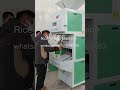 Rice Milling Machine line.