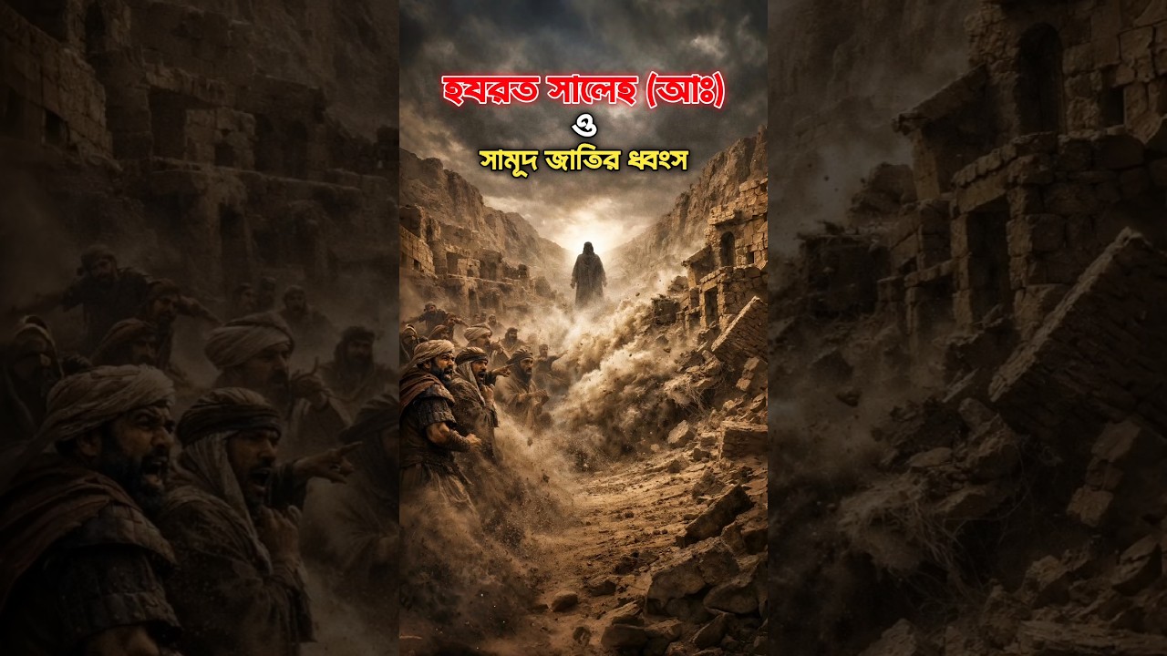 “হযরত সালেহ (আঃ) ও সামূদের ধ্বংসের কাহিনি | Qur’an Based True Story” 
