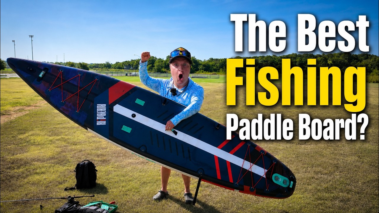 The Best Bass Fishing Paddle Board??? (Niphean Touring Pro on the Water Review)