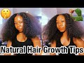 how to grow your natural hair | 10 tips for natural hair growth |