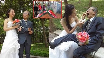 Bất chấp can ngăn cụ ông 70 cưới cô gái 20 tuổi, thăng thiên ngay đêm đầu tiên
