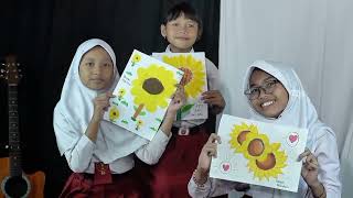 Download Lagu Gala Bunga Matahari / Sal Priadi ( Cover By Ayra,Zara,Yura) MP3