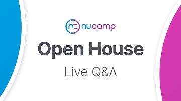 Nucamp Open House and Live Q&A with Drew and Zandra
