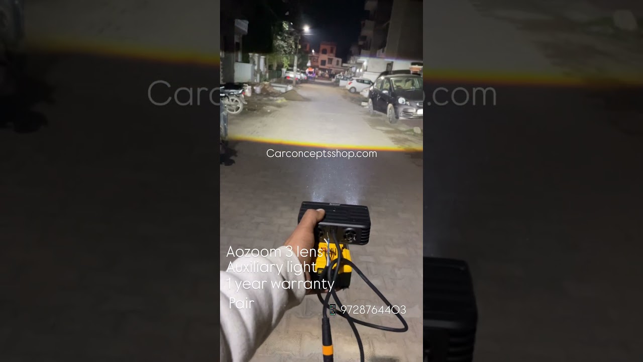 Aozoom 3 lens auxiliary light W5 