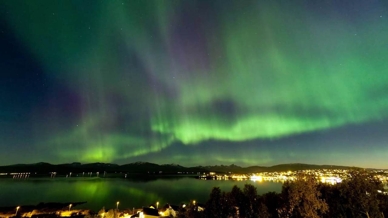 Aurora time lapse captured with gopro YouTube