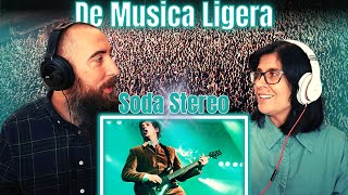 Soda Stereo - De Musica Ligera (REACTION) with my wife