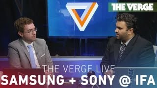The Verge Live: Sony & Samsung at IFA 2013
