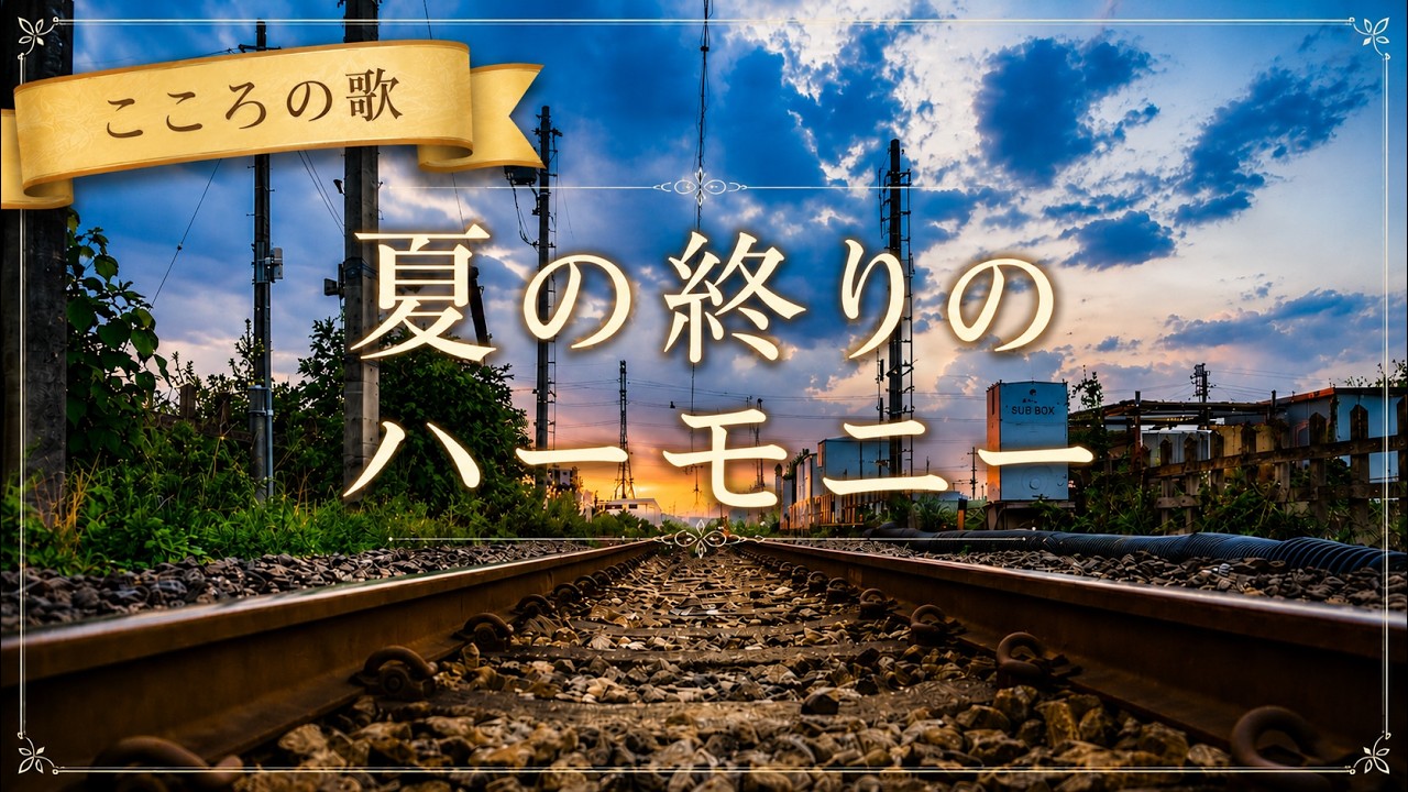 【日本の歌】夏の終りのハーモニー|きょうのささやきと~♪ - YouTube