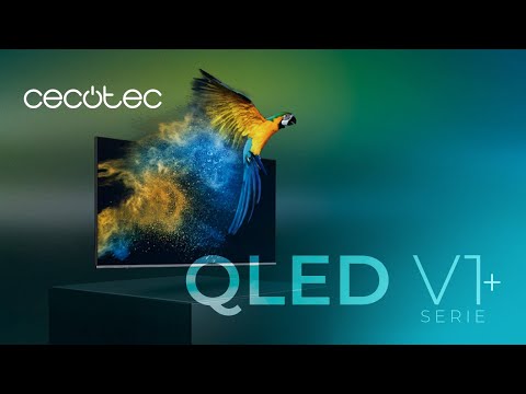 Televisión QLED TV Cecotec V1+ series con resolución 4K UHD y sistema operativo Android TV