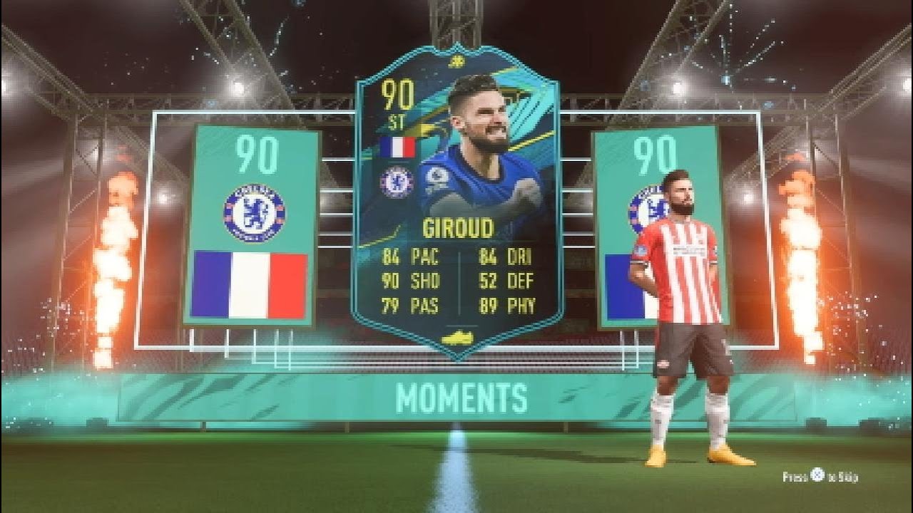 GIROUD FIFA 21 OBJECTIVES COMPLETE