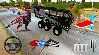 Scania Monster Bus Driving #16 - Bus Simulator Indonesia - Android iOS Gameplay screenshot 5