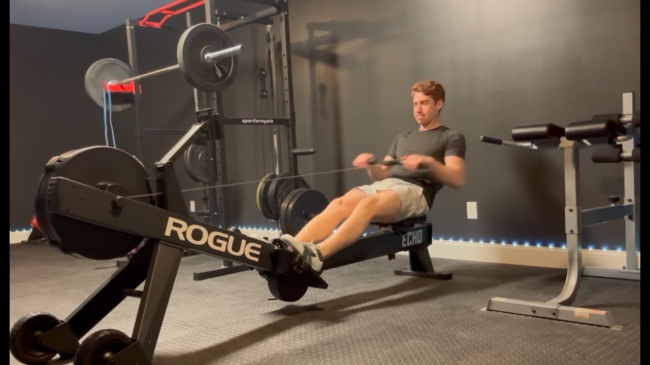 2000m Row DAY1: SUB 6:00 for 2000m indoor row - YouTube