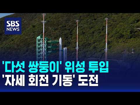 [Breaking News] 'Five-Twin' Satellite Launch.. Attempting 'Attitude Rotation Maneuver' / SBS