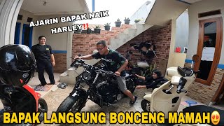 Download Lagu BRING A HARLEY TO A NARROW ALLEY HOUSE‼️MY PARENTS' REACTION WILL THROW YOU TO THEIR MOTORCYCLE MP3