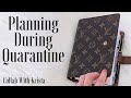 How Quarantine Changed My Planner Set-up | Planning During Quarantine | Collab With Krista
