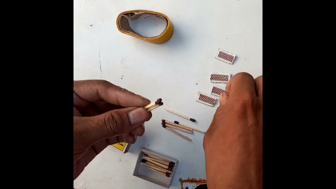 machis se bam kaise banaye || how to diwali bam 