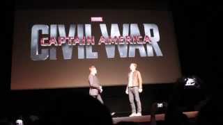 FULL Marvel Phase 3 announcement with clips, Robert Downey Jr, Chris Evans HD