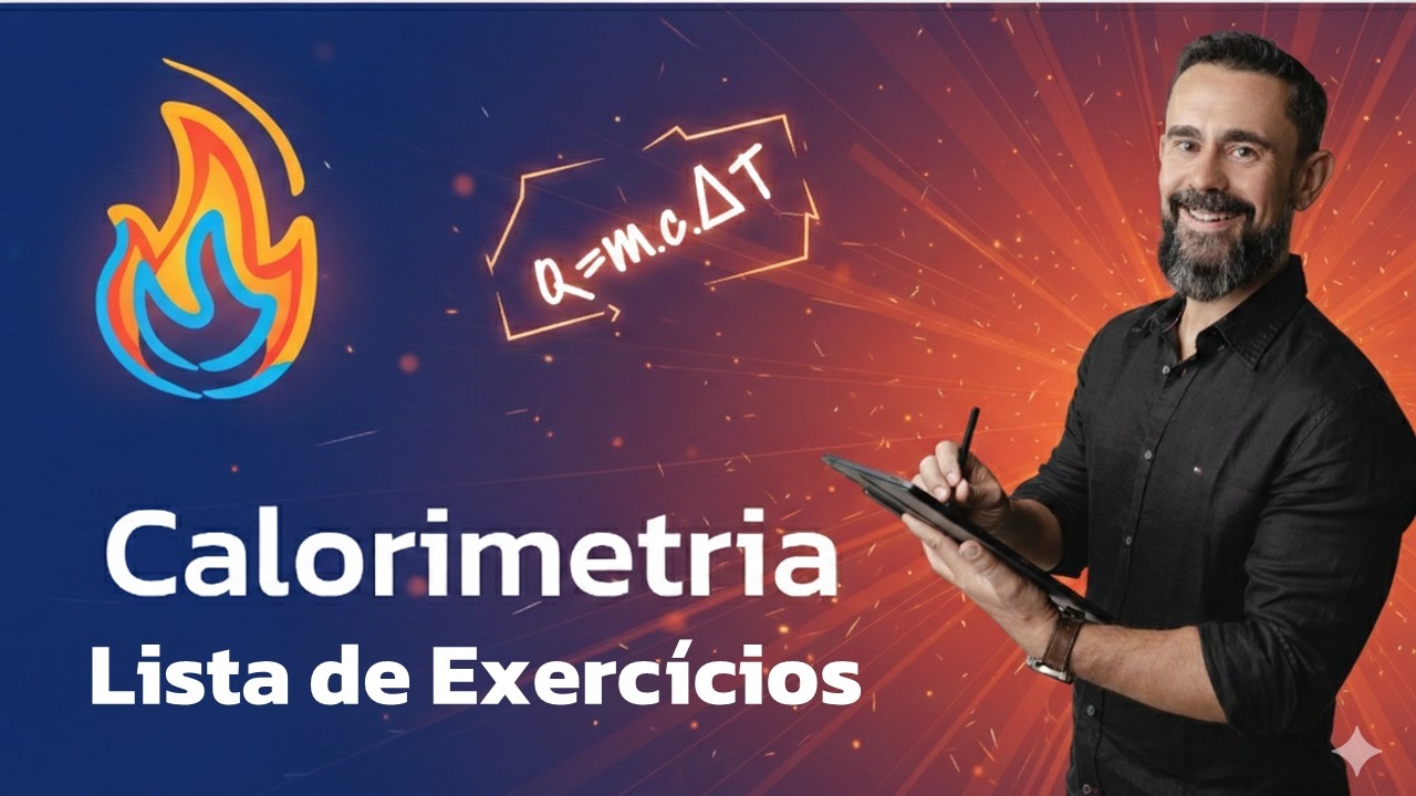 Lista de Exercícios Resolvida: Calorimetria e Calor Sensível - YouTube
