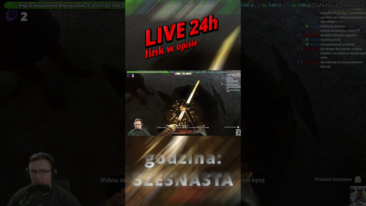#16 Doba z Henrykiem🟥Kingdom Come Deliverence 2 ⚔️🏹 skrót transmisji Twitch 🟥 godzina szesnasta