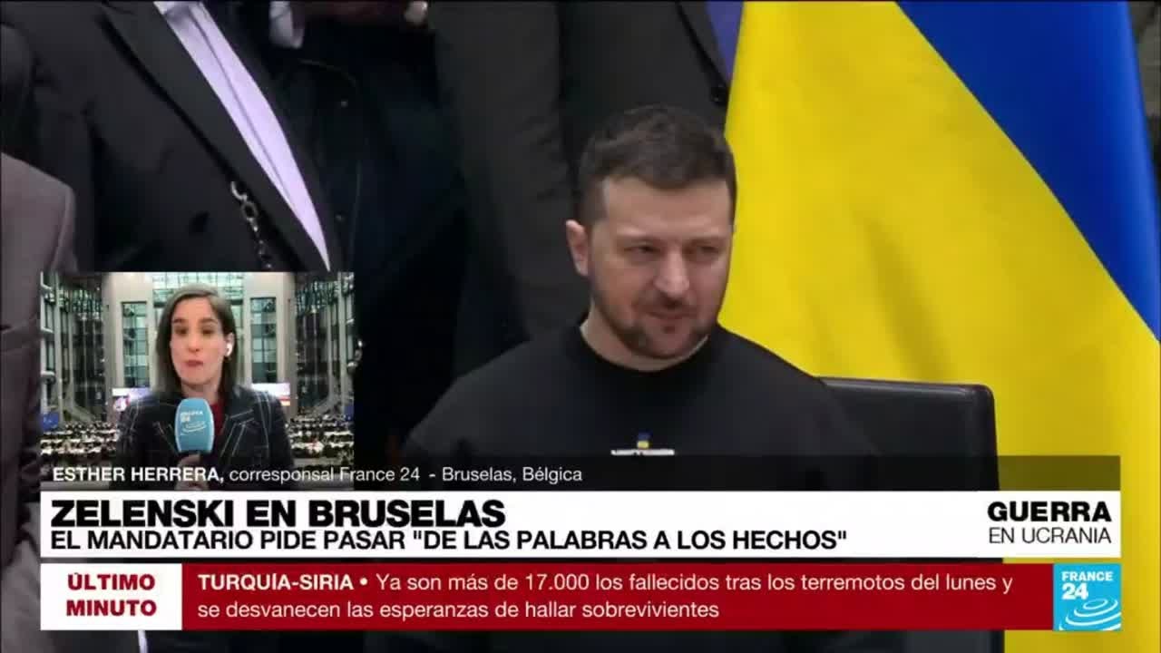 Informe desde Bruselas: Zelenski agradeció al bloque europeo por la ayuda brindada