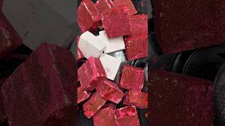 Hard Red Chalk Asmr Crush