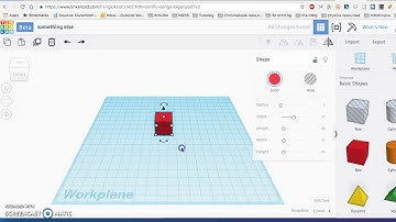 Tinkercad 1: navigating the workspace