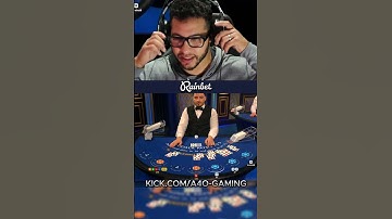 The double up saving the push to still give us profit! #slots #rainbet #a4ogaming #blackjack