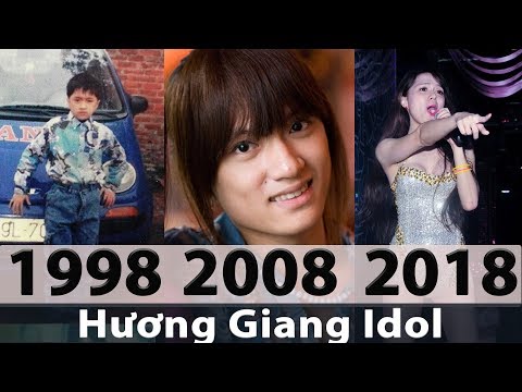 Hình Ảnh Hương Giang Trước Khi Chưa Chuyển Giới - Hương Giang Idol | Từ 2 đến 26 tuổi