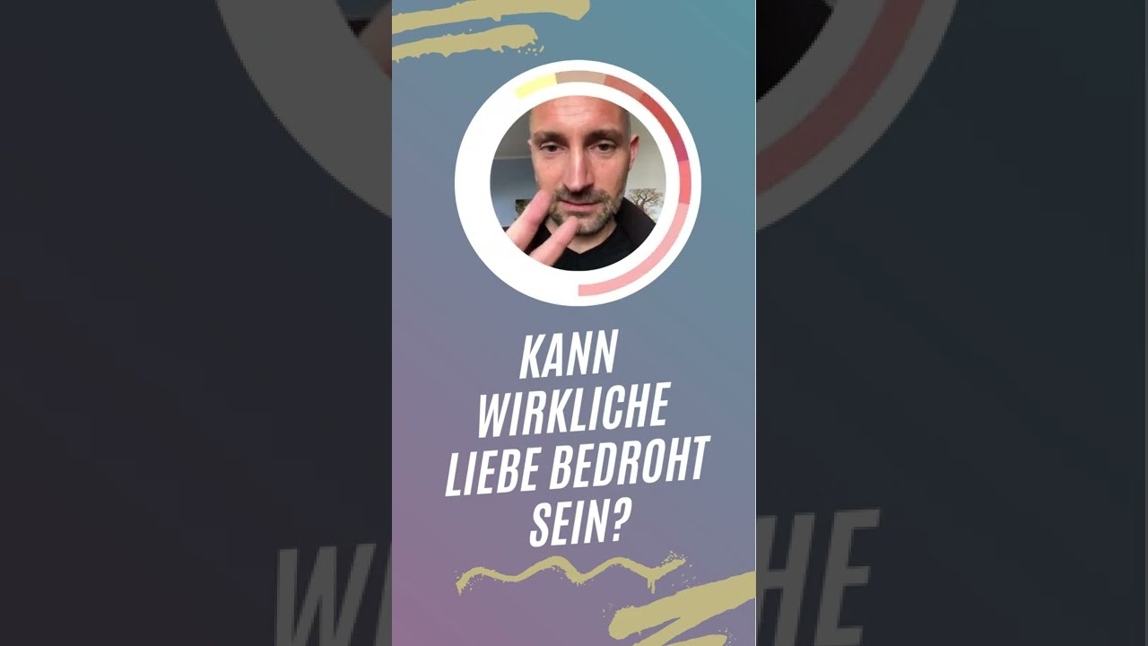 Kann wirkliche Liebe bedroht sein, Frieden durch Hass ersetzt, Freude zu Leid werden?