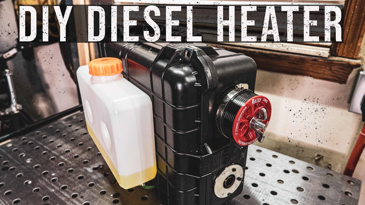 DIY Diesel Heater **EXTREMELY DETAILED** 