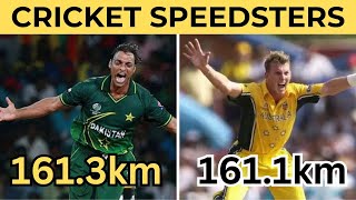 Top10 Fastest Bowlers In Cricket History | Fast Bowlers