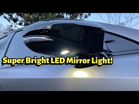 DIY - Lexus Side Mirror Puddle Light Upgrade