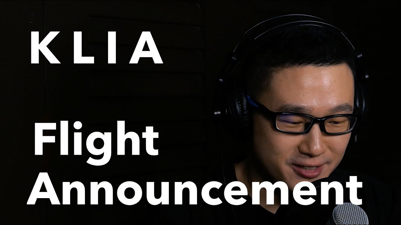 KLIA Chime + Flight Announcement Bahasa Melayu English YouTube
