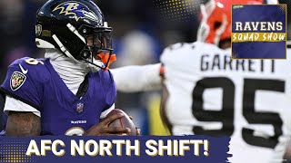 RAVENS SQUAD SHOW: Baltimore Ravens TRUE WINNERS of Myles Garrett exit from AFC North