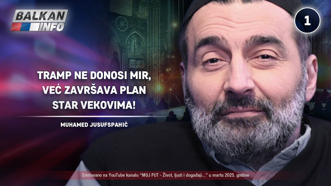 INTERVJU: Muhamed Jusufspahić – Tramp ne donosi mir, već završava plan star vekovima! (4.3.2025)