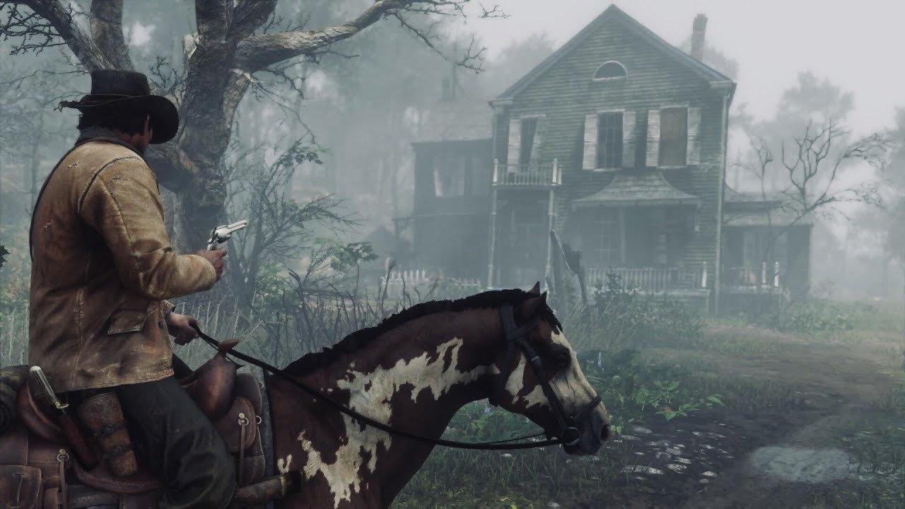 Red Dead Redemption 2 Myth Haunted House up near Van Horn. YouTube