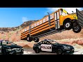 Police Car Chase #1 -Beamng Drive challenges
