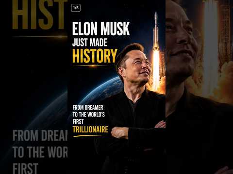 Elon Musk Becomes the World's First Trillionaire? 😱💰 | $1 Trillion Net Worth Explained