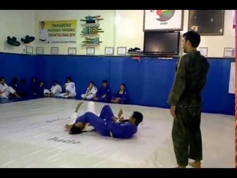 Exame de faixa verde judo