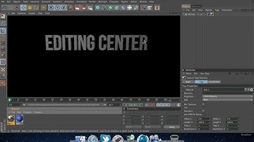 Tutorial - Reflective Text Tutorial Cinema 4d