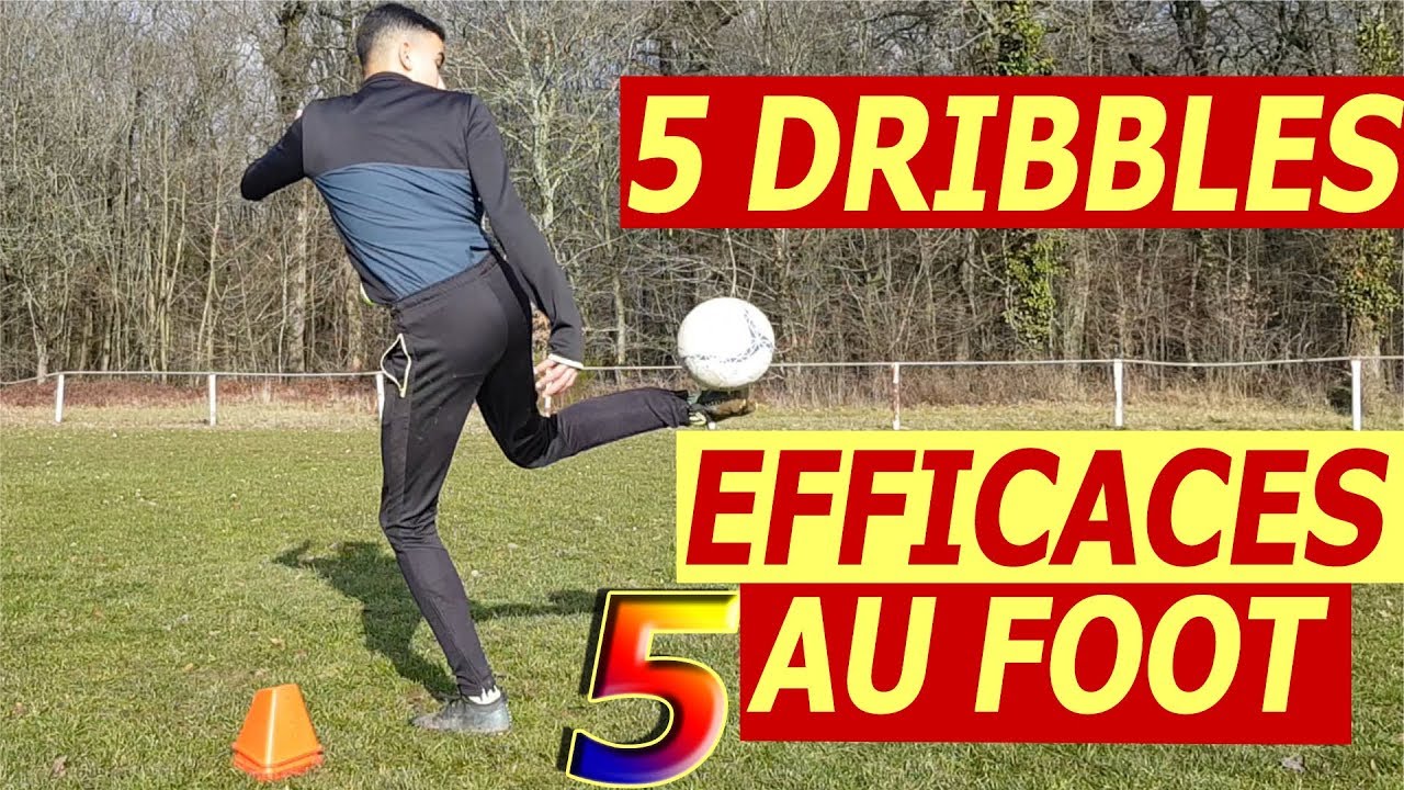 5 DRIBBLES EFFICACES AU FOOT 5 ! - YouTube