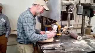 Bryon Bodt demonstrates decoy carving. Part 4