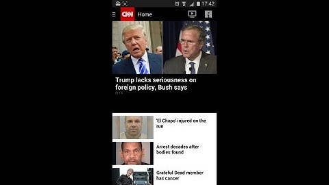 CNN Breaking US & World News (by CNN) - news app for Android and iOS.
