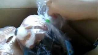 Opening a webkinz package + Contest results! :]]]