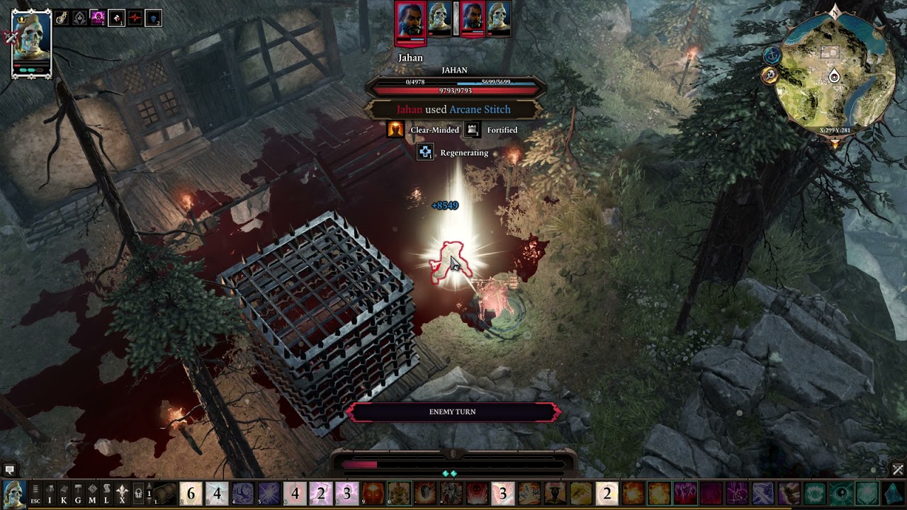 Divinity OS:2 - Level 16 Necro Knight vs Jahan [Act 2] [Tactician, No Lone Wolf]