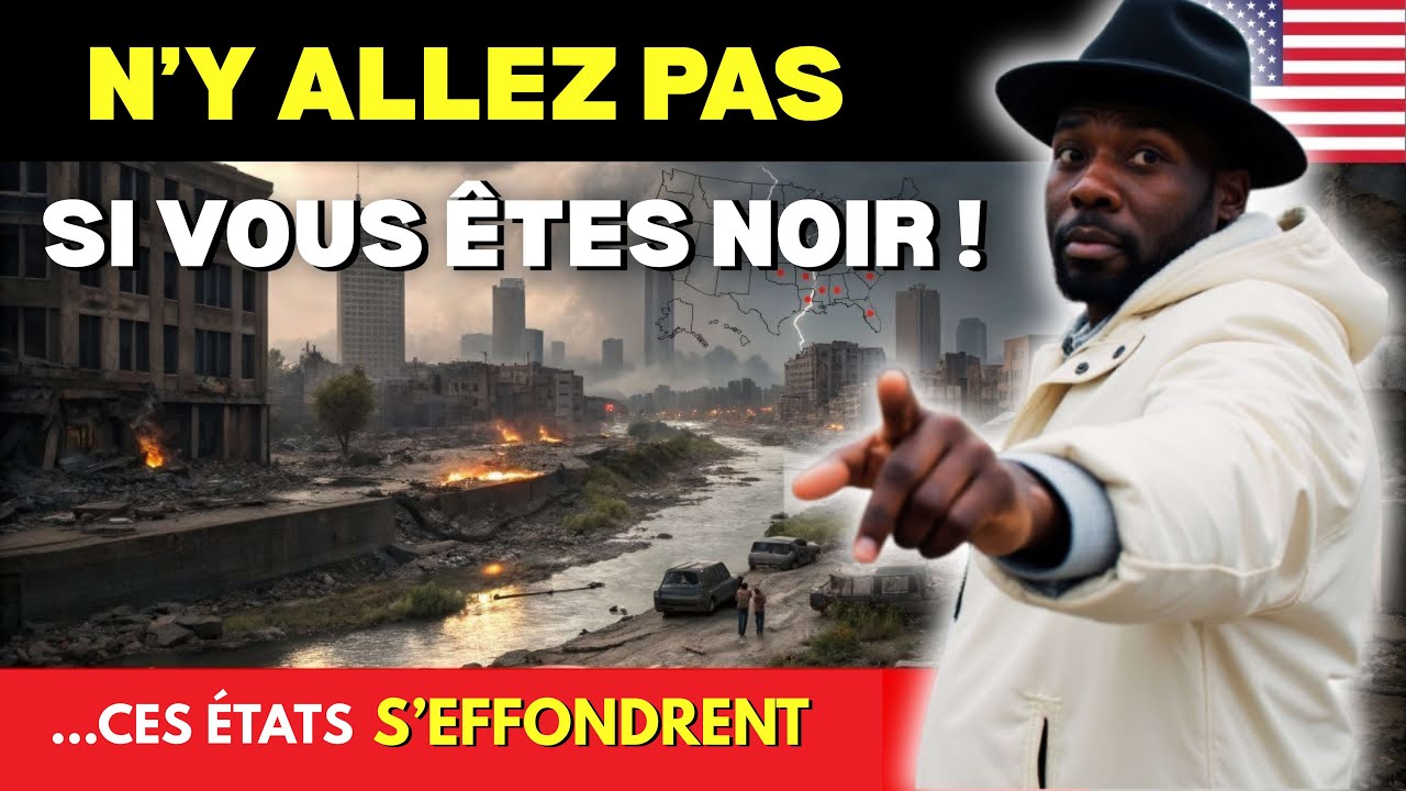 ТОП-10 штатов, которые РУШАТСЯ и куда ЧЁРНЫЕ больше НЕ ЕЗДЯТ — Посмотрите перед переездом!